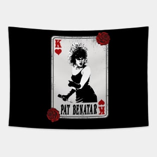 Vintage Card Pat Benatar Tapestry