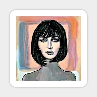 painterly  Kim Magnet