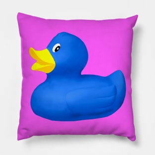 Blue duck Pillow