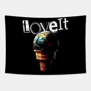 Earth Ice Cream Tapestry