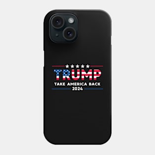 Take America back 2024 Phone Case