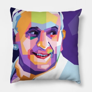 Pope in popart Pillow