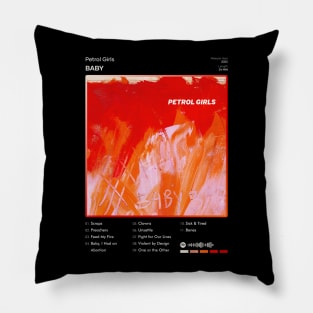 Petrol Girls - Baby Tracklist Album Pillow