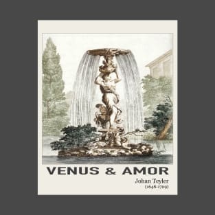 Venus and Amor at Fountain T-Shirt