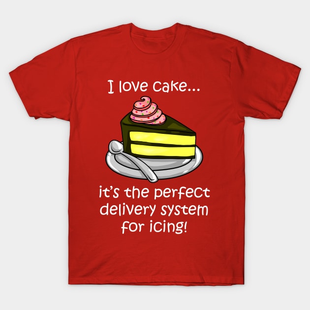 I Love Cake T-Shirt I Love Cake T-Shirt