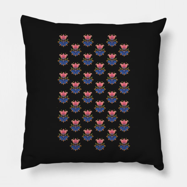 Peacock in the Garden Pillow by Innsmouth