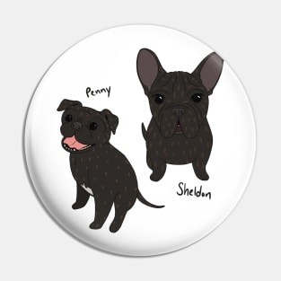 Brindle Babies Pin