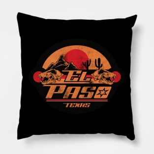 El Paso Texas Sign Pillow