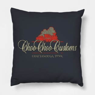 Choo Choo Customs 1975 Pillow