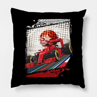 Formula Japan Racing Circuit Car Map Grand Prix Race Pillow