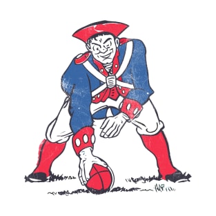 Boston Patriots - 60s Retro Mascot T-Shirt