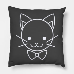 Bowtie Cat Pillow