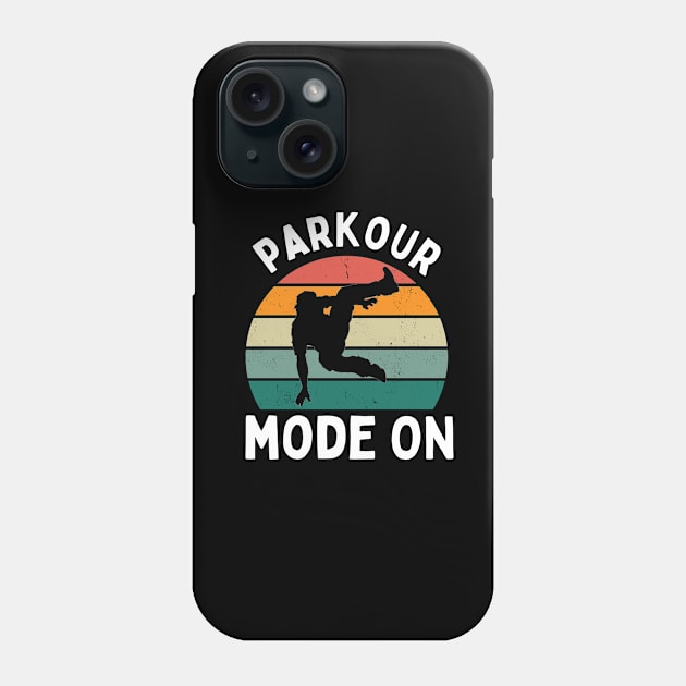 Parkour Free Running Phone Case by footballomatic