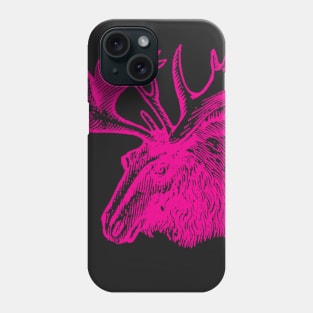 Pink Moose Phone Case