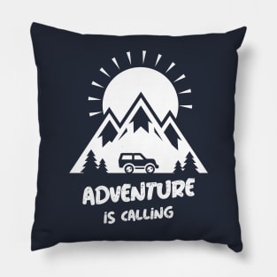 Adventure is calling Pillow