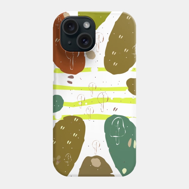 Abstract Tree Phone Case by Creative Meadows