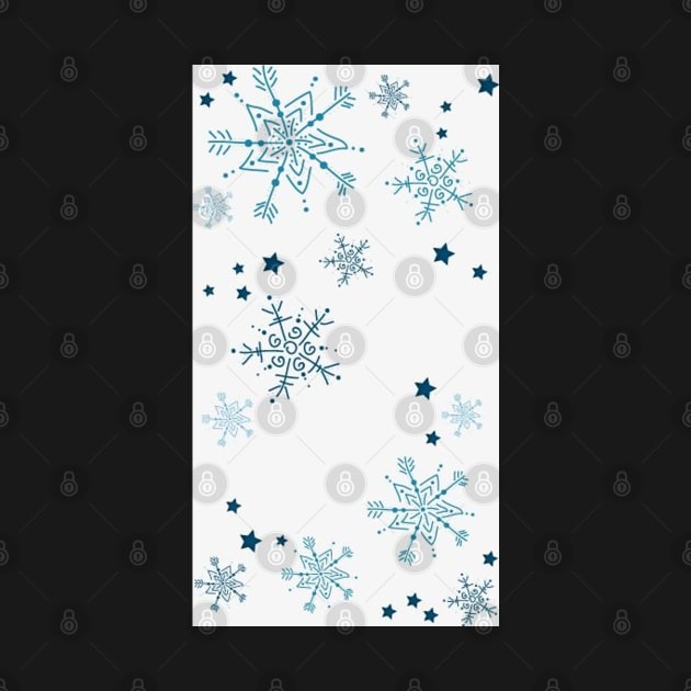 Snowflakes Pattern by Alexander S.
