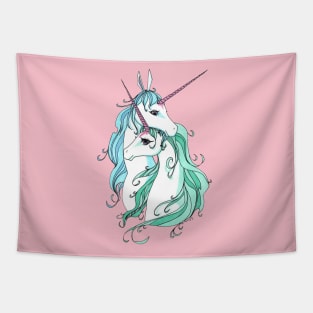 Unicorn Love Tapestry