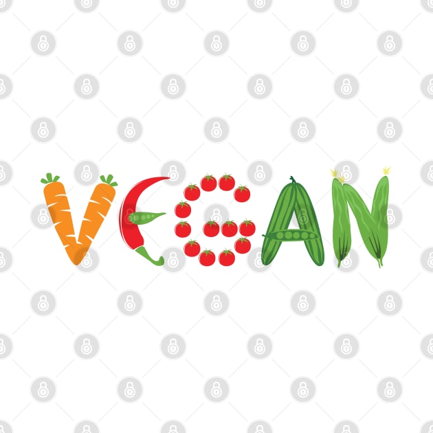 Vegan Cute by KsuAnn