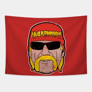 Cracked Hulkamania Tapestry