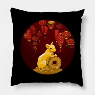 Year of the rat Pillow