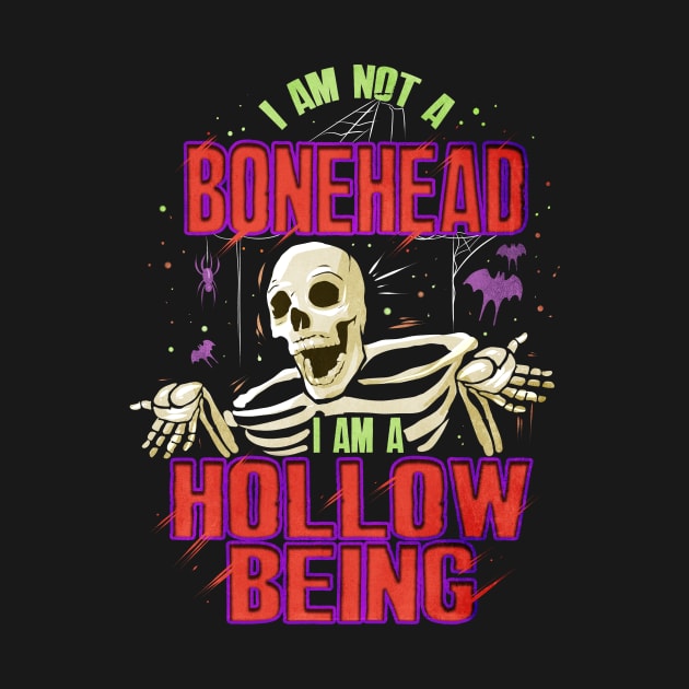 Halloween Not a Bonehead Skeleton by numpdog