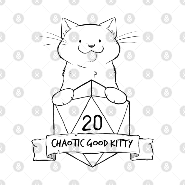 Chaotic Good Kitty by DnDoggos