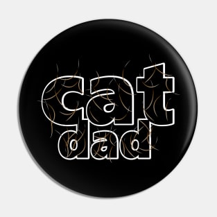 Cat Dad Tabby Hair Pin