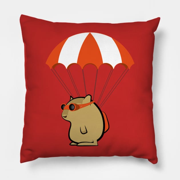 Gerbil Invasion 5 Pillow by sagivh