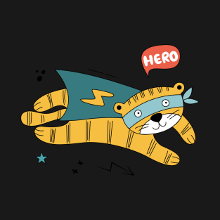 Tiger superhero T-Shirt