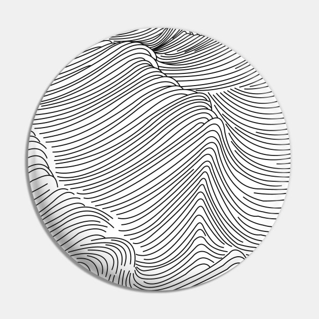 Wavy Pin by bulografik