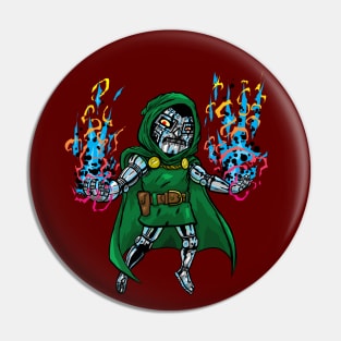 Chibi Doctor Doom Pin