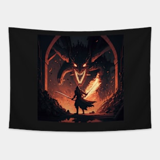 Dungeon Final Boss Tapestry