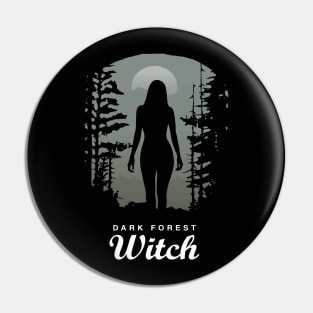 Dark Forest Witch Pin