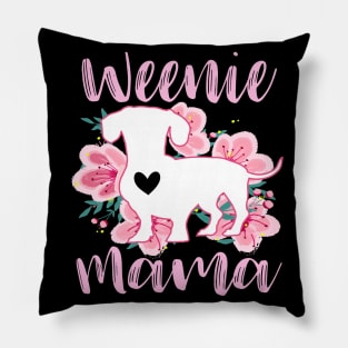 Weenie mama Pillow