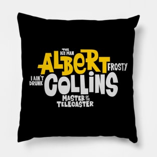 The Ice man -  Albert Collins, the Master of the Telecaster Pillow