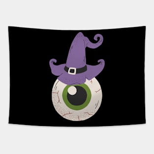 Halloween Witch Eye Tapestry