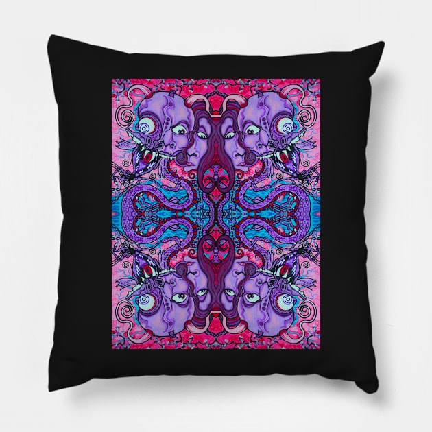 Lavander Leviathan PATTERN Pillow by Jacob Wayne Bryner 