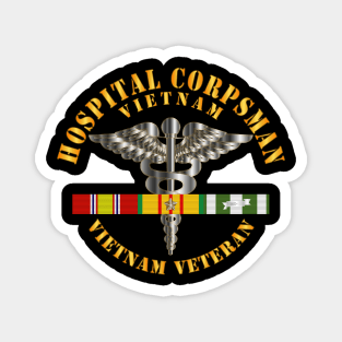 Hospital Corpsman w Vietnam SVC Ribbons X 300 Magnet