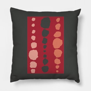 Lava rocks - organic shapes Pillow