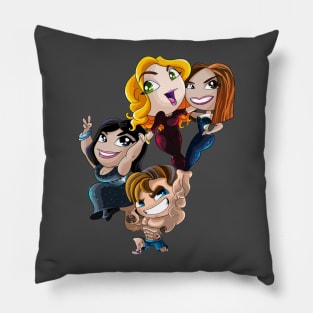 Jason and the Girls Pillow