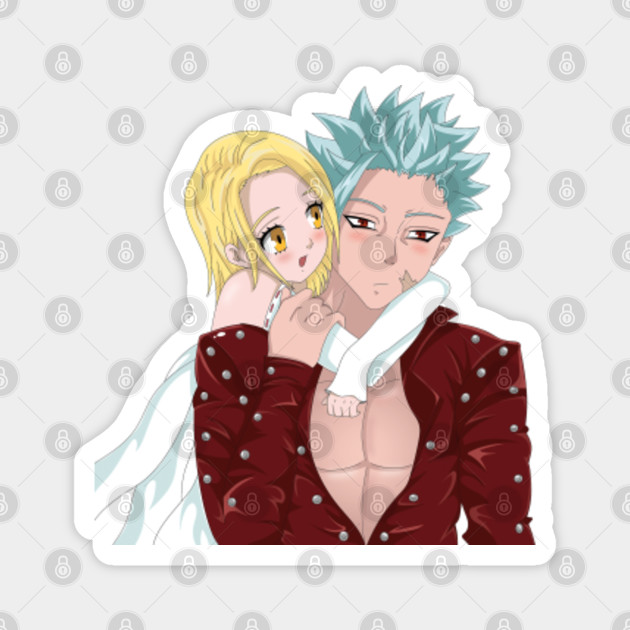 Ban Elaine Seven Deadly Sins Nanatsunotaizai Magnet Teepublic Their supposed defeat came at the hands of the holy knights, but rumors continued to persist that they were still alive. ban elaine seven deadly sins