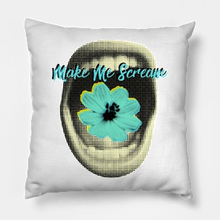 Make Me Scream Y2K! Pillow