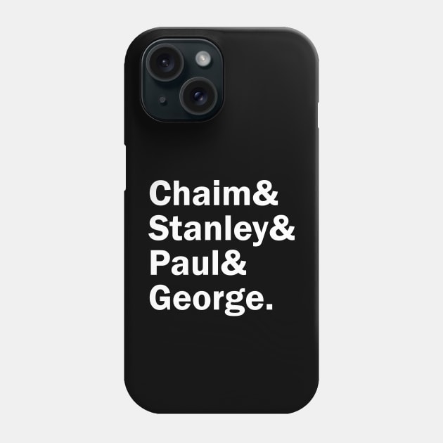 Funny Names x KISS (Real First Names) Phone Case by muckychris