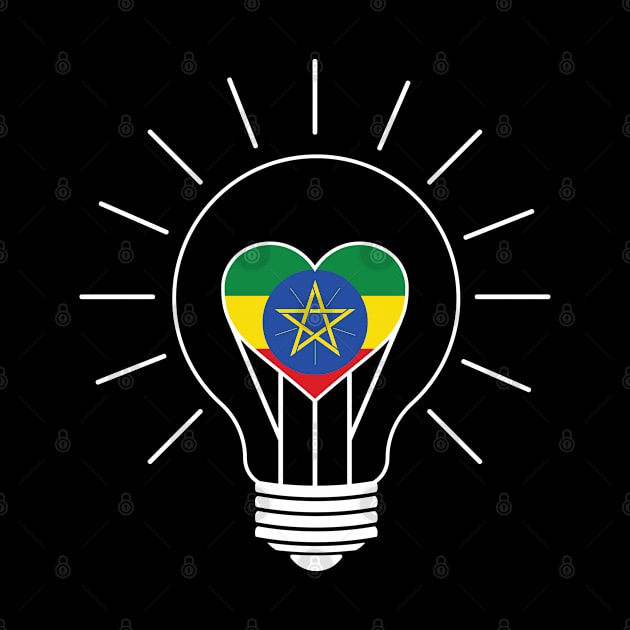 Love lamp flag Ethiopia designs by D_designs