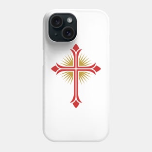 Cross of Jesus Christ and all-round radiance Phone Case