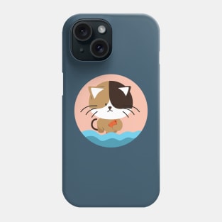 sad cat cute Phone Case