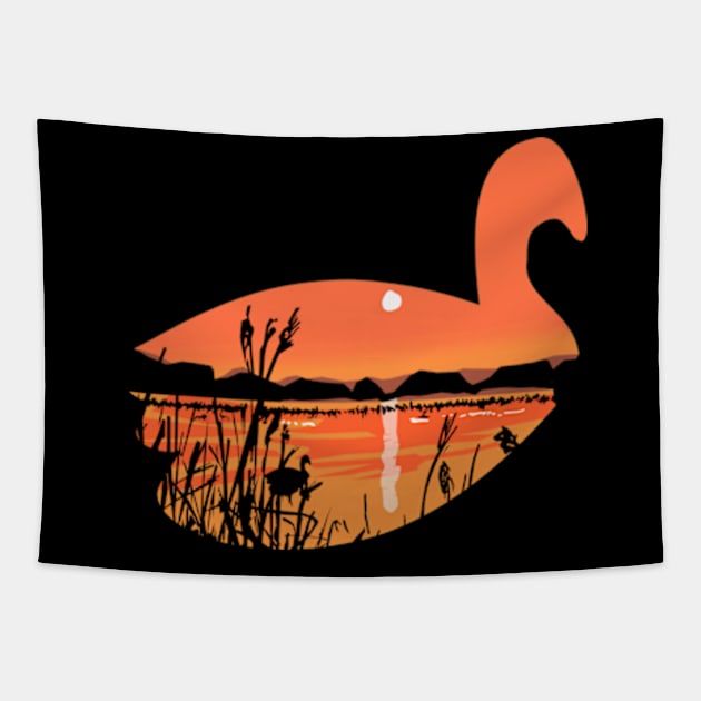 Swan Lake Tapestry by TGprophetdesigns