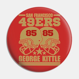 San Francisco 49ERS Kittle 85 American Football Retro Pin