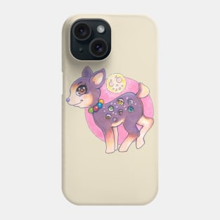 Adorable Midcentury Deer with Bonus Eyeballs Phone Case